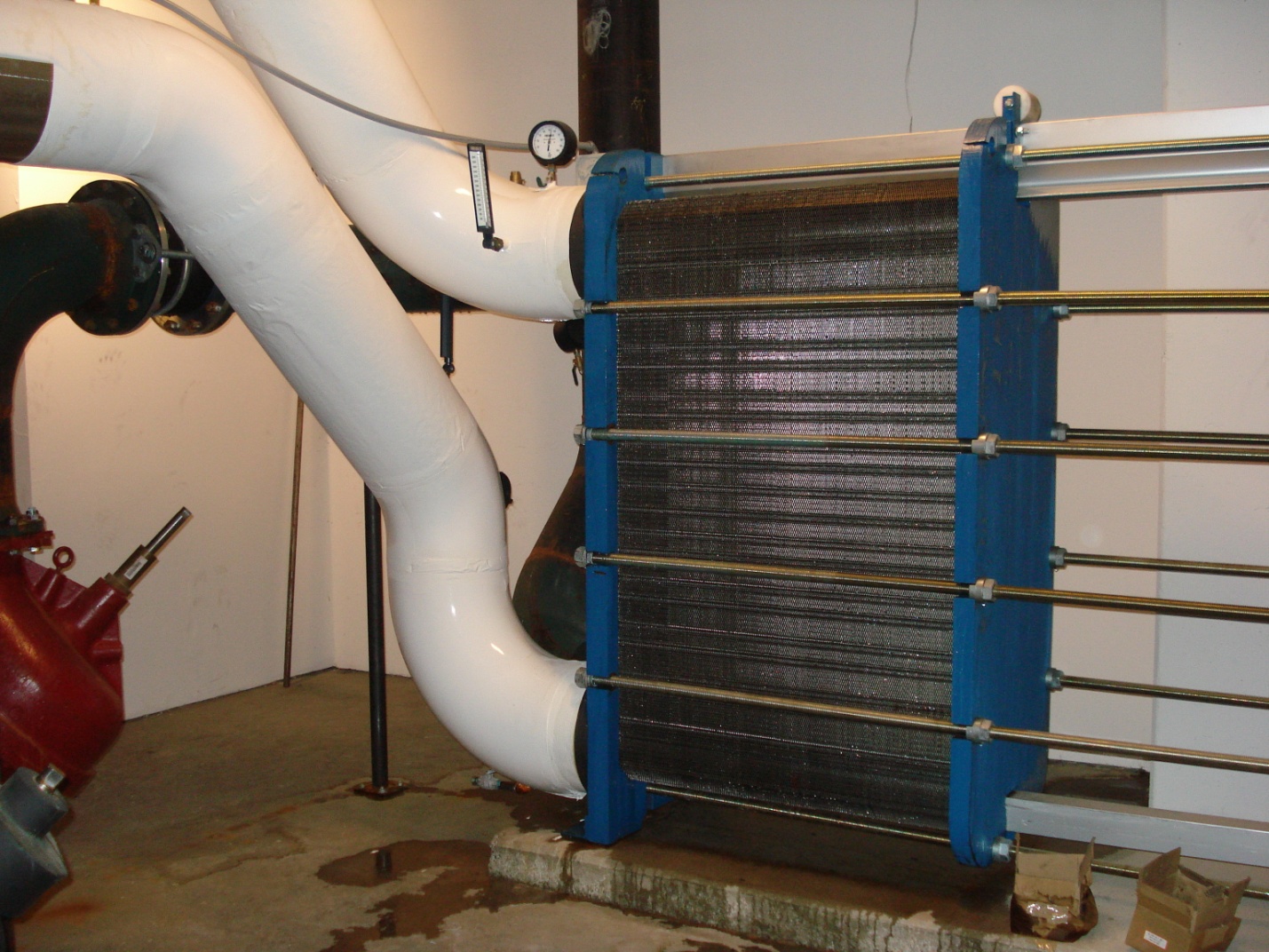 Промывка систем отопления с помощью компрессоров